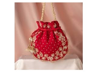 Red Potli Bag